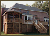 Pressure Treated Deck and Gazebo in Summerford.