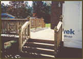 Pressure Treated Deck with Custom Railing