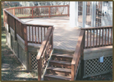 Composite decking and rails in Henrico West End